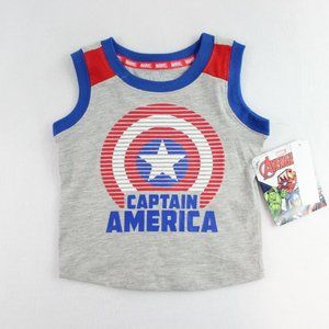 Marvel Avengers Captain America Baby Boy Tank Top